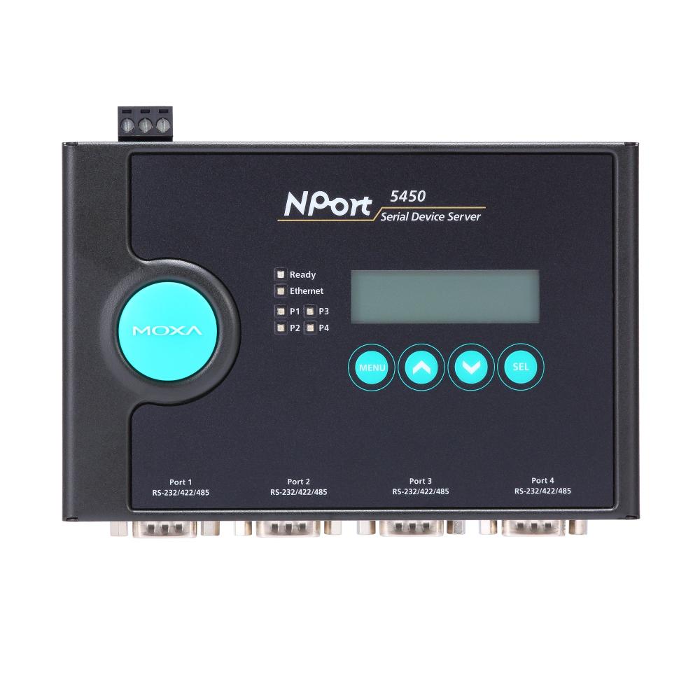 moxa nport 5450 front