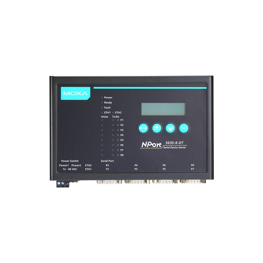 Moxa Device Server NPort 5650 - 8 - DT Desktop - TNS Asia Pacific Pte Ltd