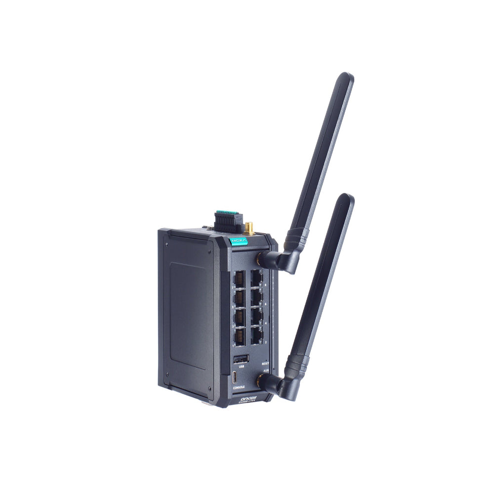 Secure cellular router moxa oncell-g4308 series
