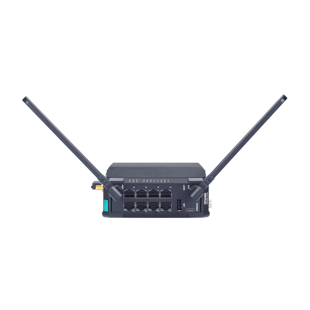 Secure cellular router moxa oncell-g4308 series