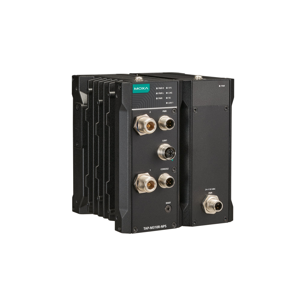 Wi-Fi 6 railway wayside AP/client moxa-tap-m310r-nps