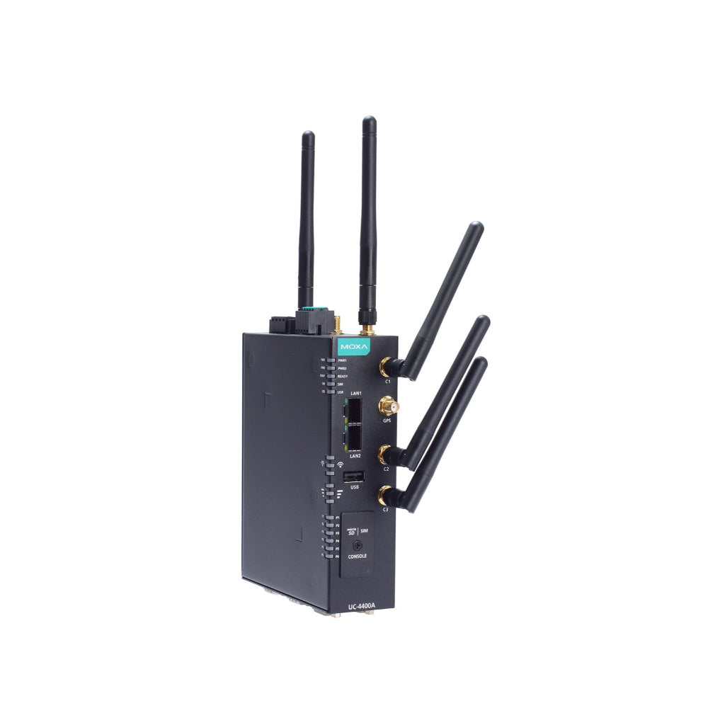 Industrial ARM PC Moxa UC-4400a with antenna