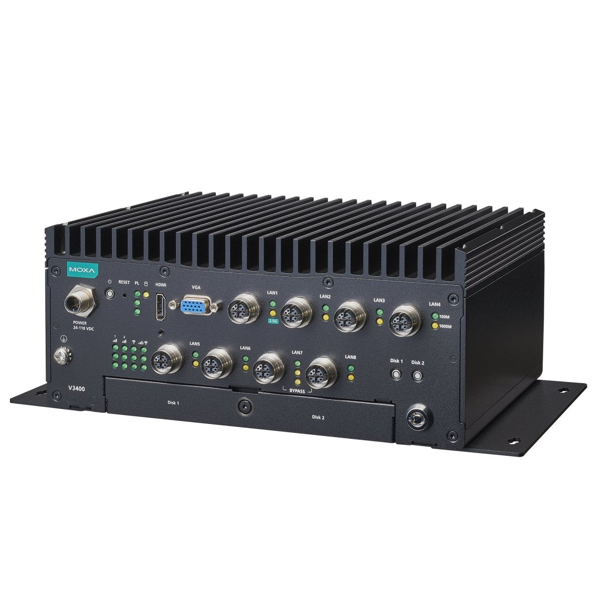Moxa Railway Embedded Computer V3400 - TNS Asia Pacific Pte Ltd