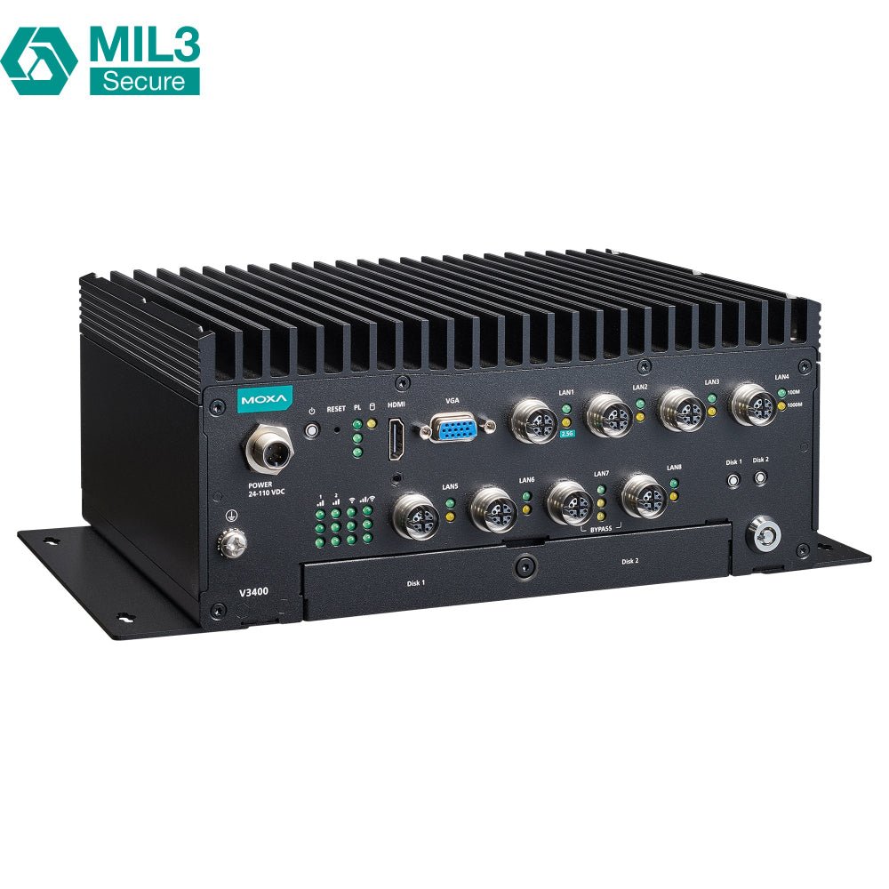 Moxa Railway Embedded Computer V3400 - TNS Asia Pacific Pte Ltd