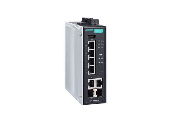 Moxa Ethernet Switch EDS P506E - 4PoE - TNS Asia Pacific Pte Ltd
