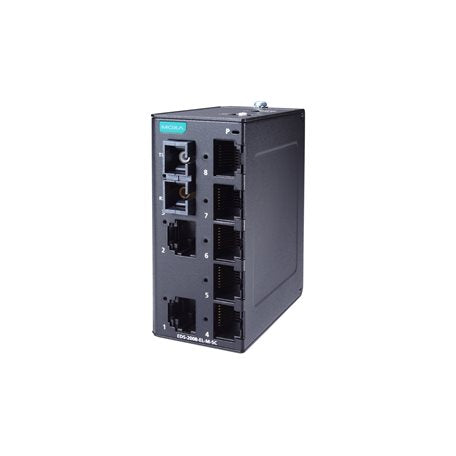 Moxa EDS-2008-EL Fiber Series - SC connector