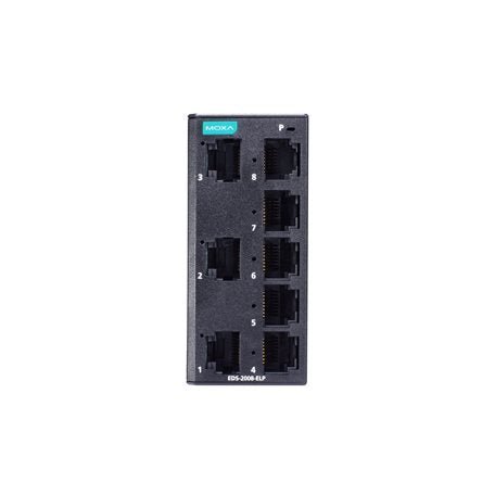 Moxa Ethernet Switch EDS 2008 - ELP Series - TNS Asia Pacific Pte Ltd