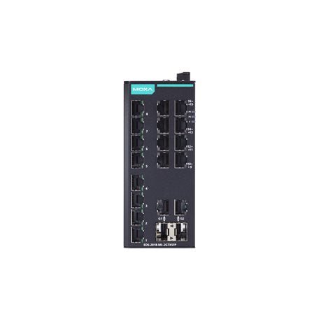 Moxa Ethernet Switch EDS 2018 - ML Series - TNS Asia Pacific Pte Ltd