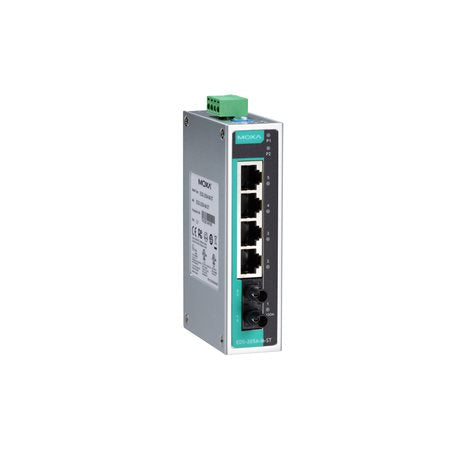 Ethernet Switch EDS-205A with Fiber (ST Connector)