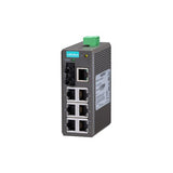 Moxa Ethernet Switch EDS-208 with fiber ST connector