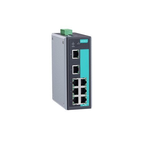 8 port DNV Certified Unmanaged Ethernet Switch | Moxa EDS-308