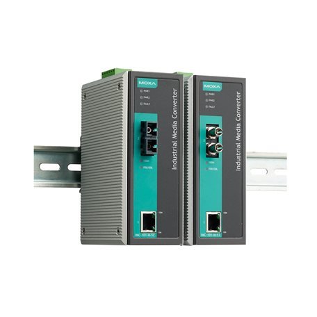 Moxa Ethernet to Fiber Converter IMC - 101 - TNS Asia Pacific Pte Ltd