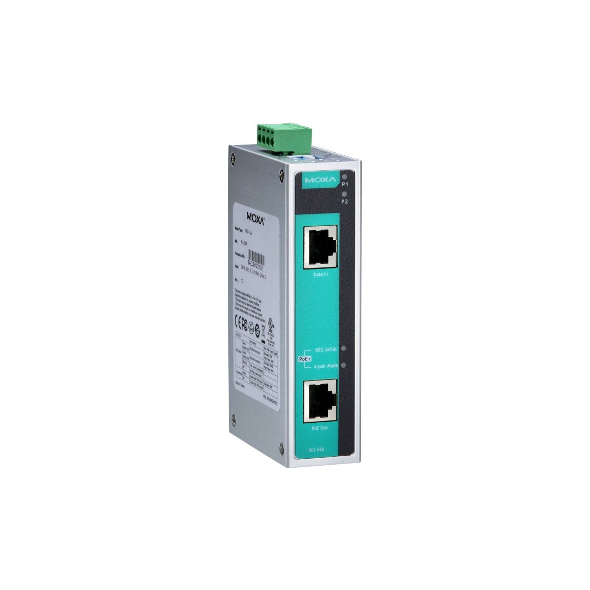 Moxa PoE Injector INJ - 24A - TNS Asia Pacific Pte Ltd