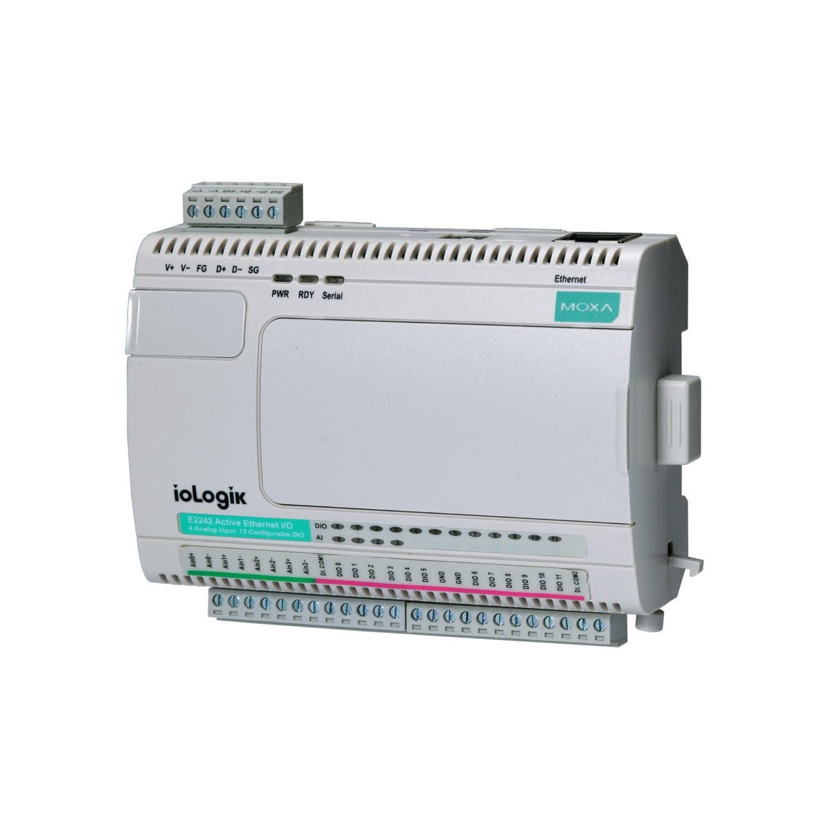Moxa Ethernet Remote I/O ioLogik E2214 - TNS Asia Pacific Pte Ltd