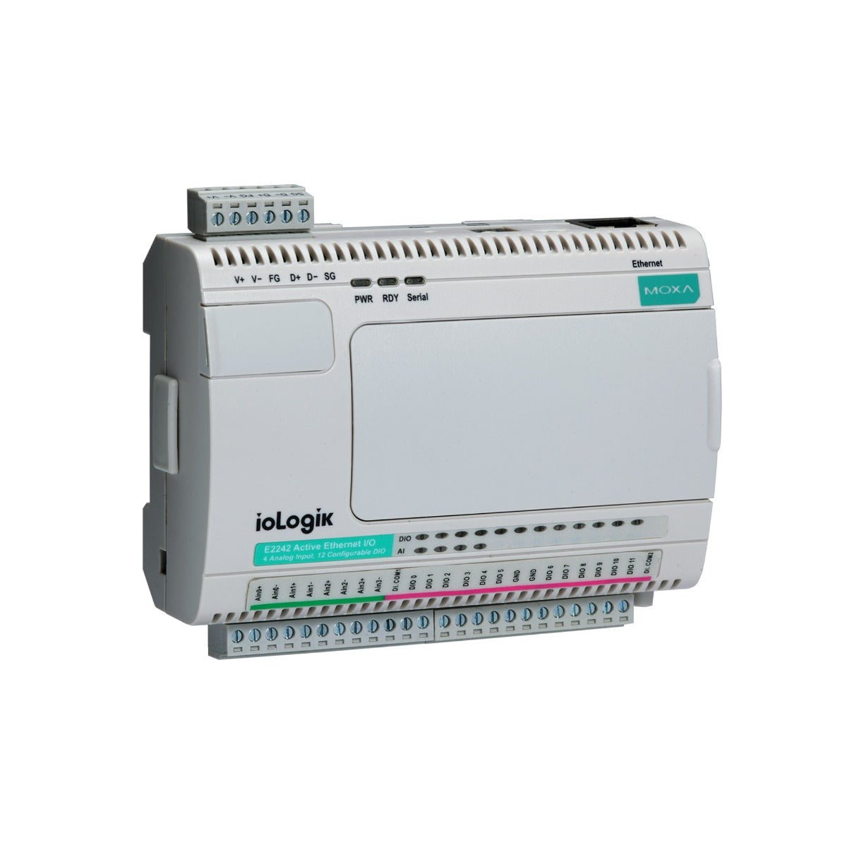 Moxa Ethernet Remote I/O ioLogik E2240 - TNS Asia Pacific Pte Ltd