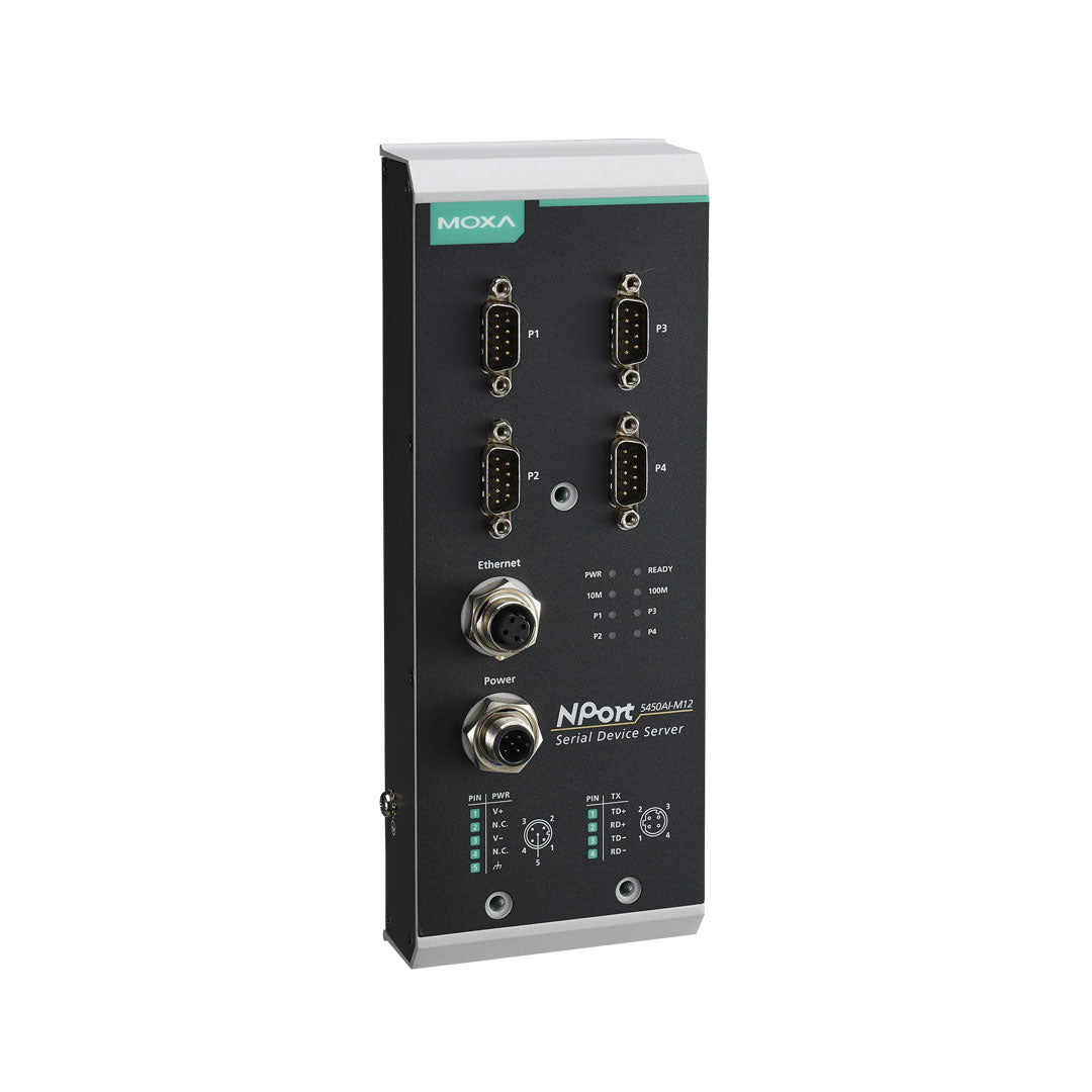Moxa Device Server Nport 5450AI - M12 - TNS Asia Pacific Pte Ltd