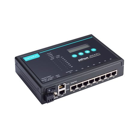 Moxa Device Server NPort 5650-8-DT Desktop Top View (RJ45 Connector)