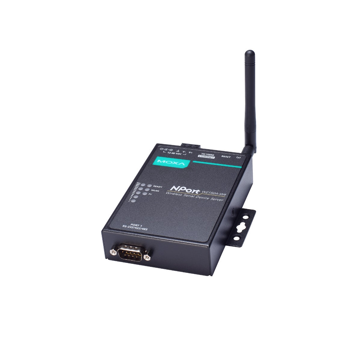Wireless Device Server Moxa NPort W2150A-W4-EU side