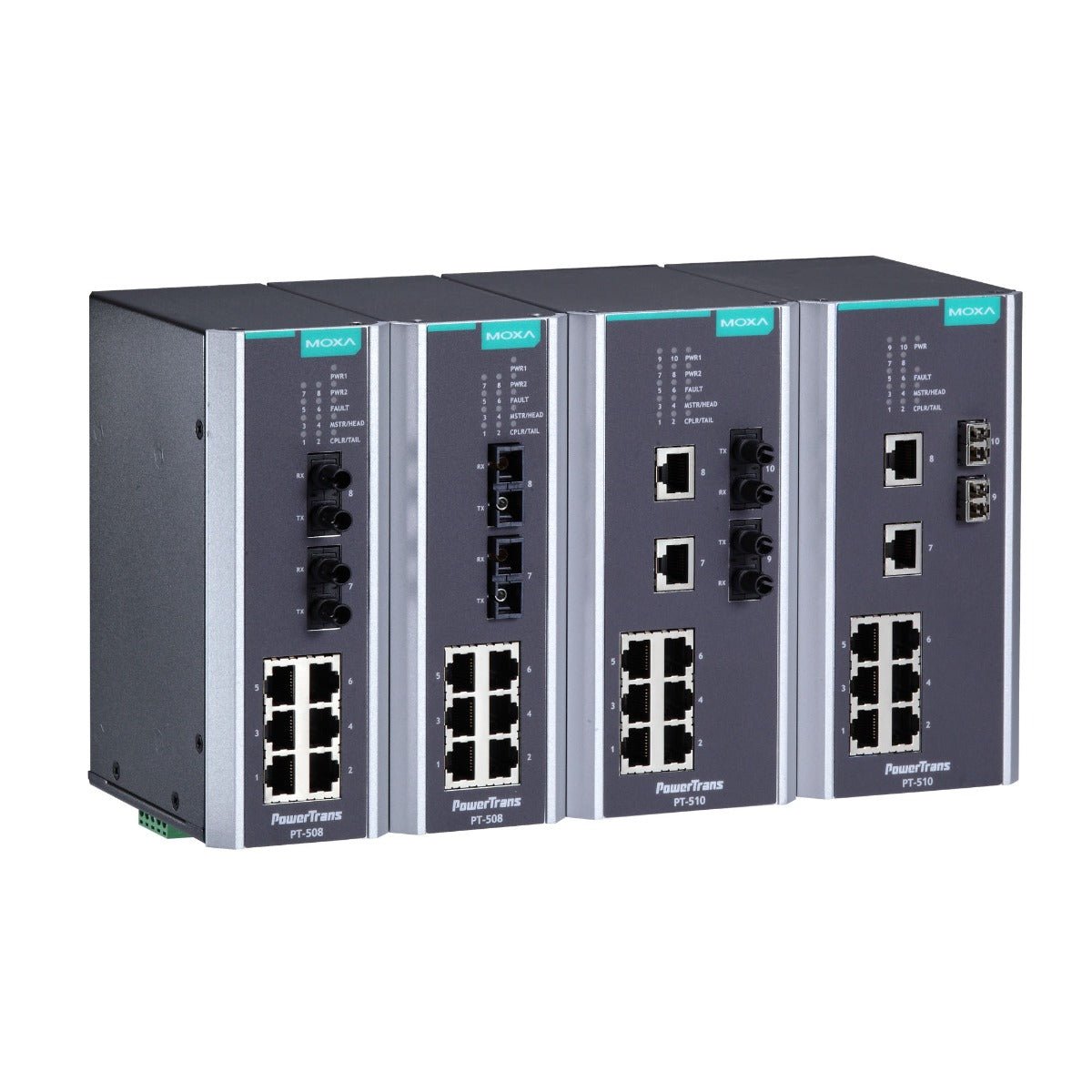 Moxa Ethernet Switch PT - 510 Series - TNS Asia Pacific Pte Ltd