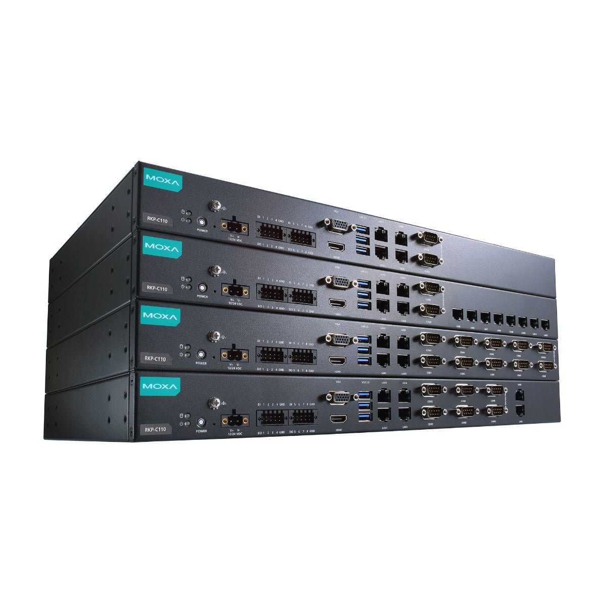 Moxa 1U Rackmount Computer RKP - C110 Series - TNS Asia Pacific Pte Ltd