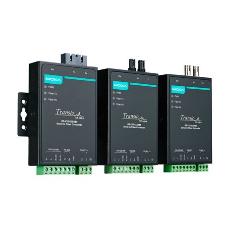 Moxa Fiber Converter TCF - 142 - S - SC - TNS Asia Pacific Pte Ltd