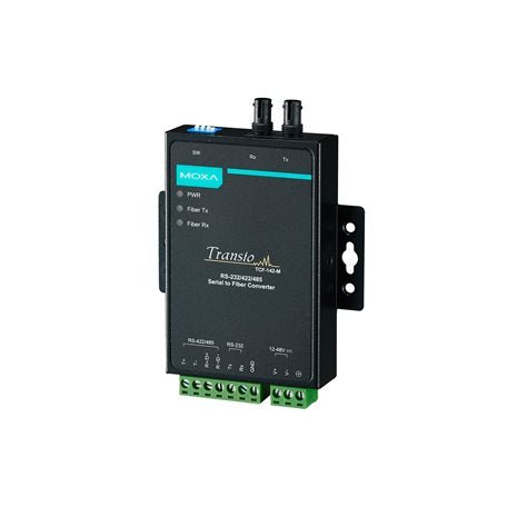 Moxa Fiber Converter TCF - 142 - S - SC - TNS Asia Pacific Pte Ltd