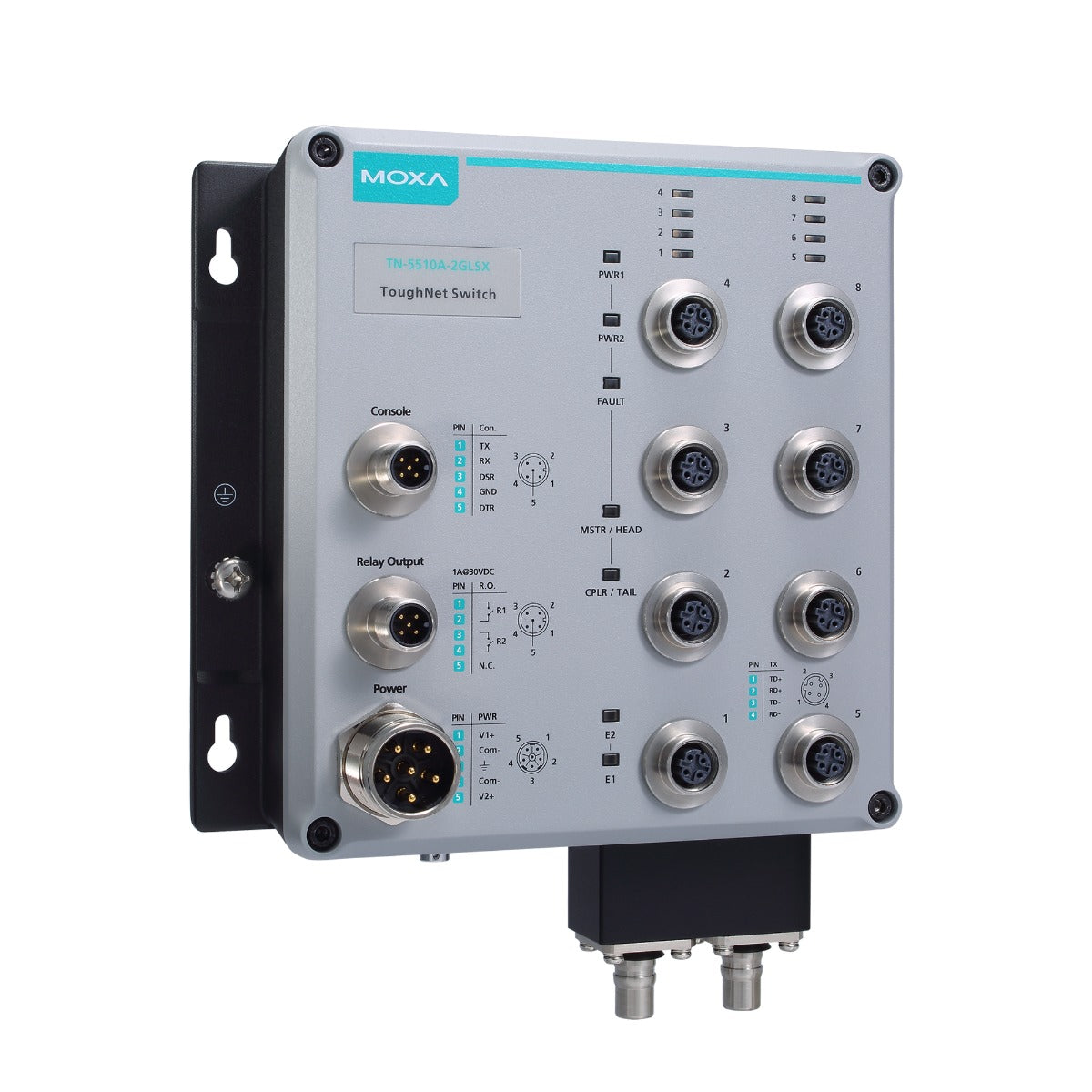 M12 Managed Network Switch | Moxa TN-5500A Series – TNS Asia