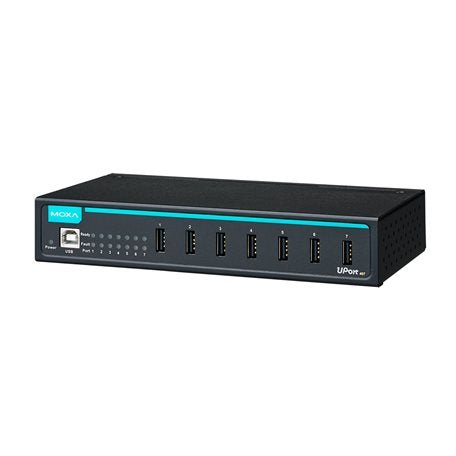 Moxa Industrial USB 2.0 Hub UPort 407 - TNS Asia Pacific Pte Ltd