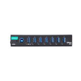 Moxa Industrial USB 3.2 Hub Uport 407A front view