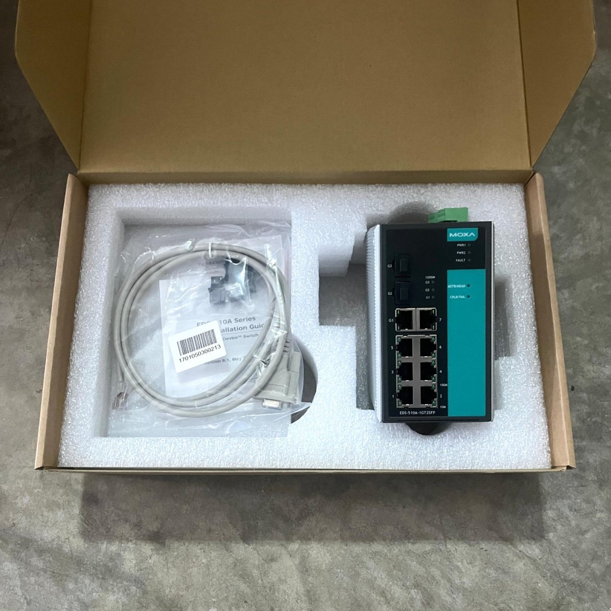 Moxa Ethernet Switch EDS 510A - TNS Asia Pacific Pte Ltd