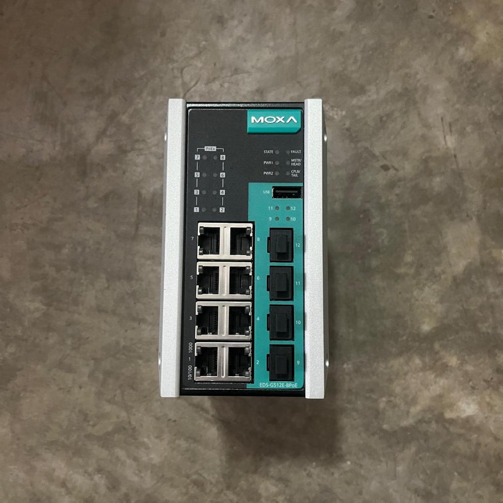 Moxa Ethernet Switch EDS G512E - TNS Asia Pacific Pte Ltd