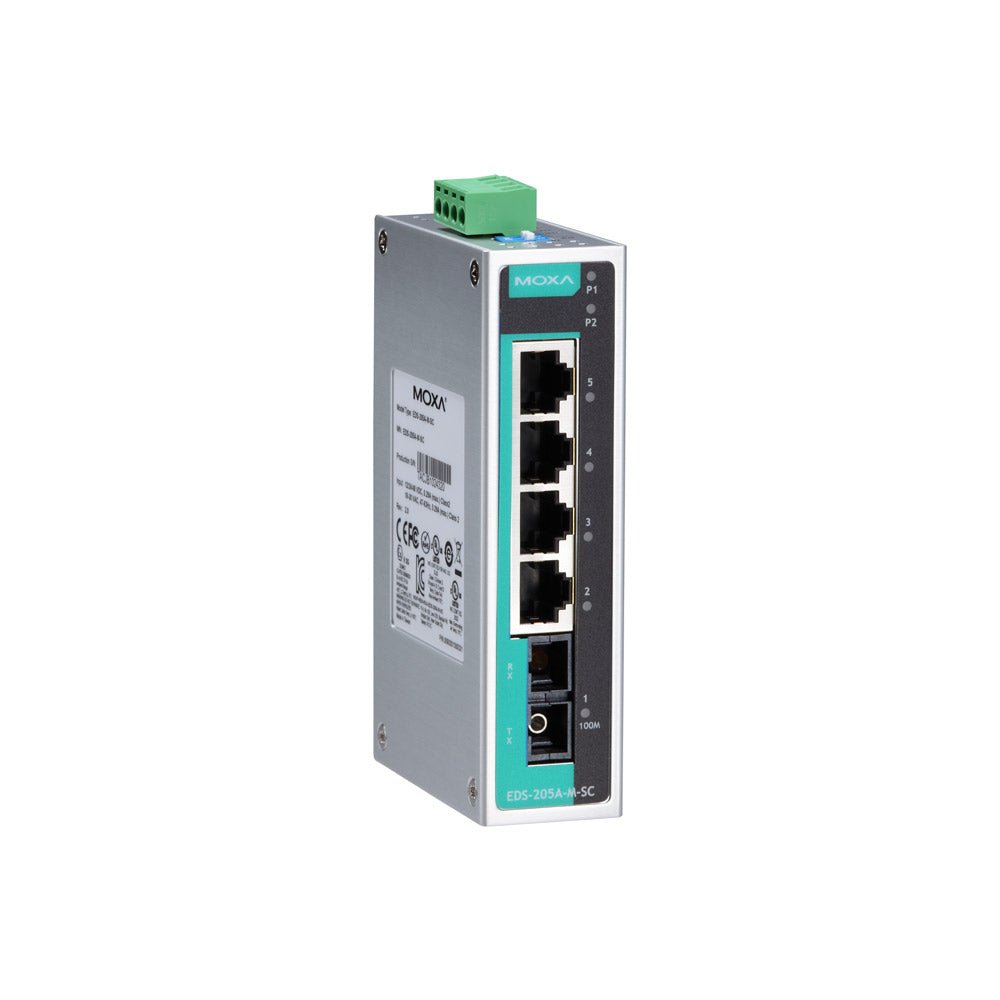 Moxa Ethernet Switch EDS 205A Series - TNS Asia Pacific Pte Ltd