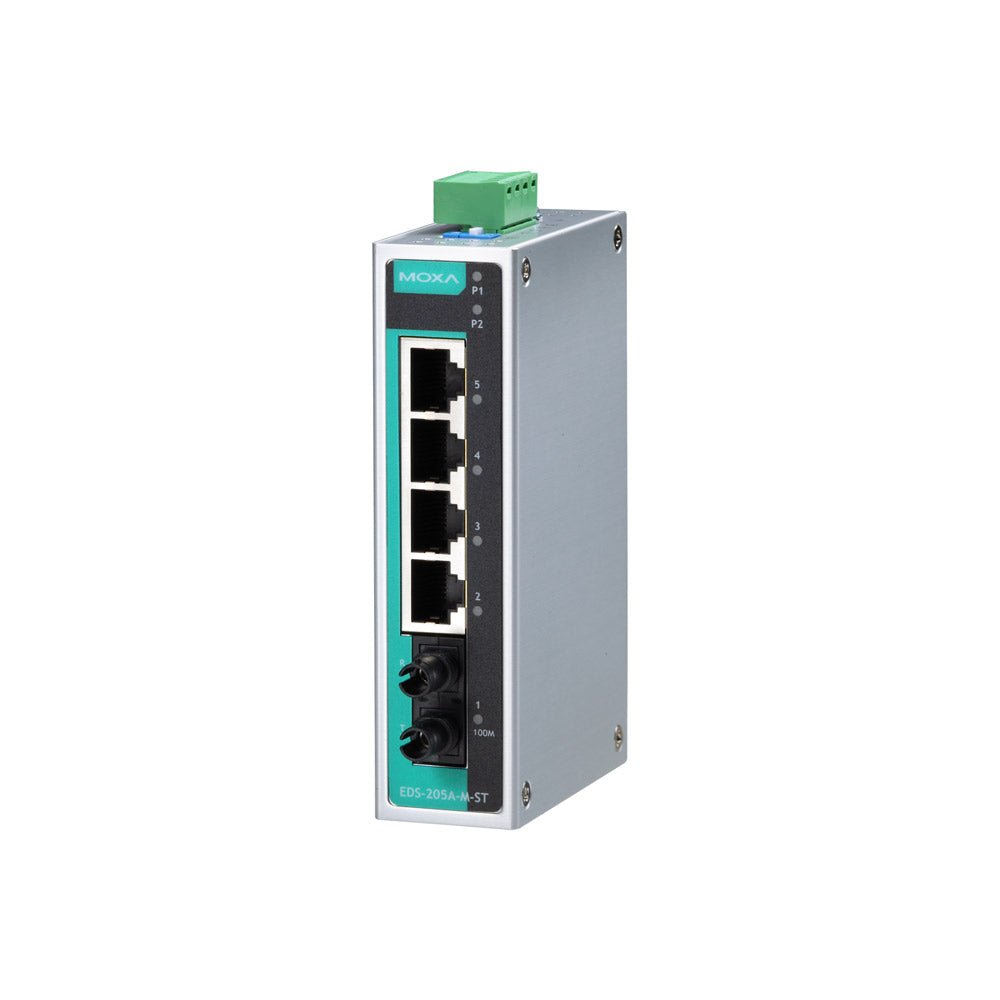 Moxa Ethernet Switch EDS 205A Series - TNS Asia Pacific Pte Ltd