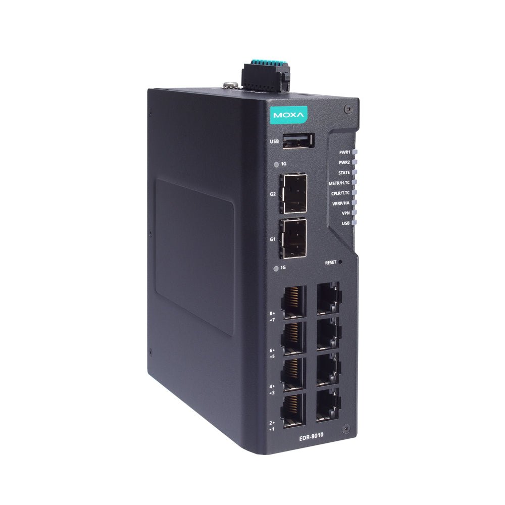 Moxa Secure Router EDR - 8010 - TNS Asia Pacific Pte Ltd