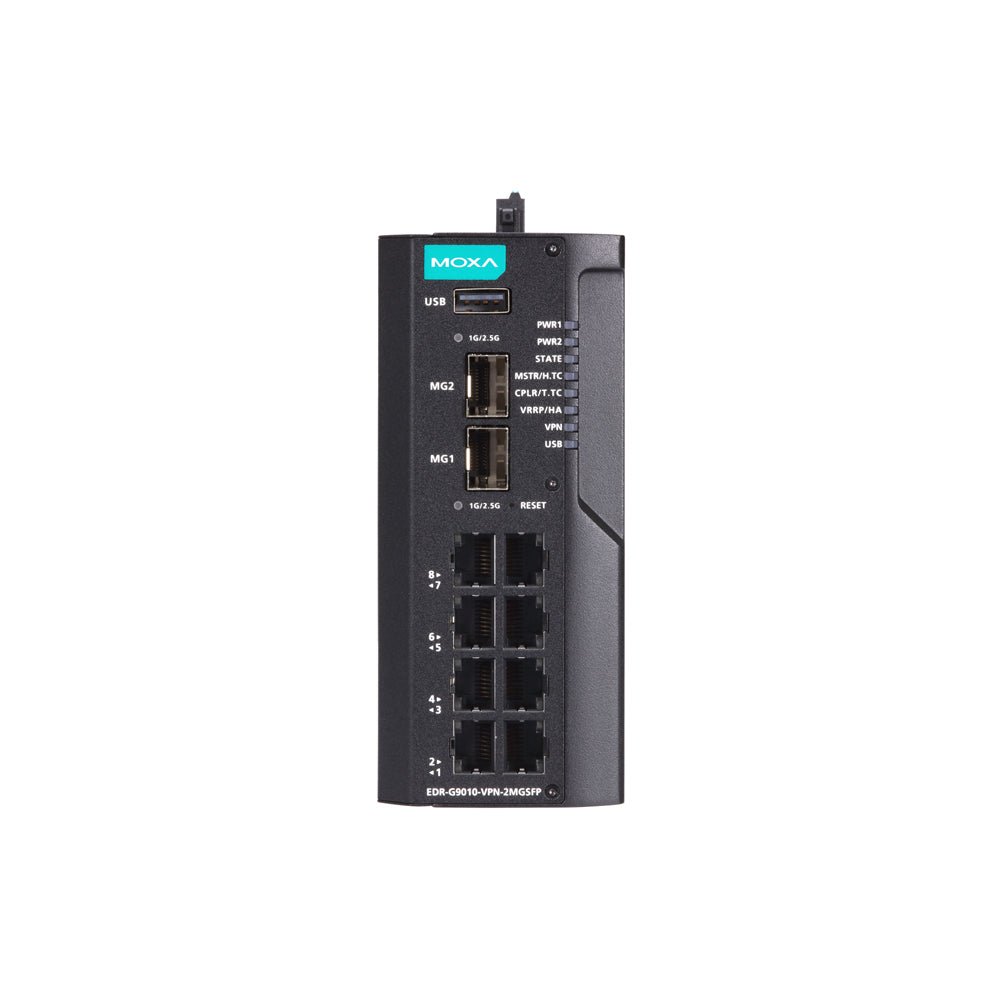 Moxa Secure Router EDR - G9010 - TNS Asia Pacific Pte Ltd
