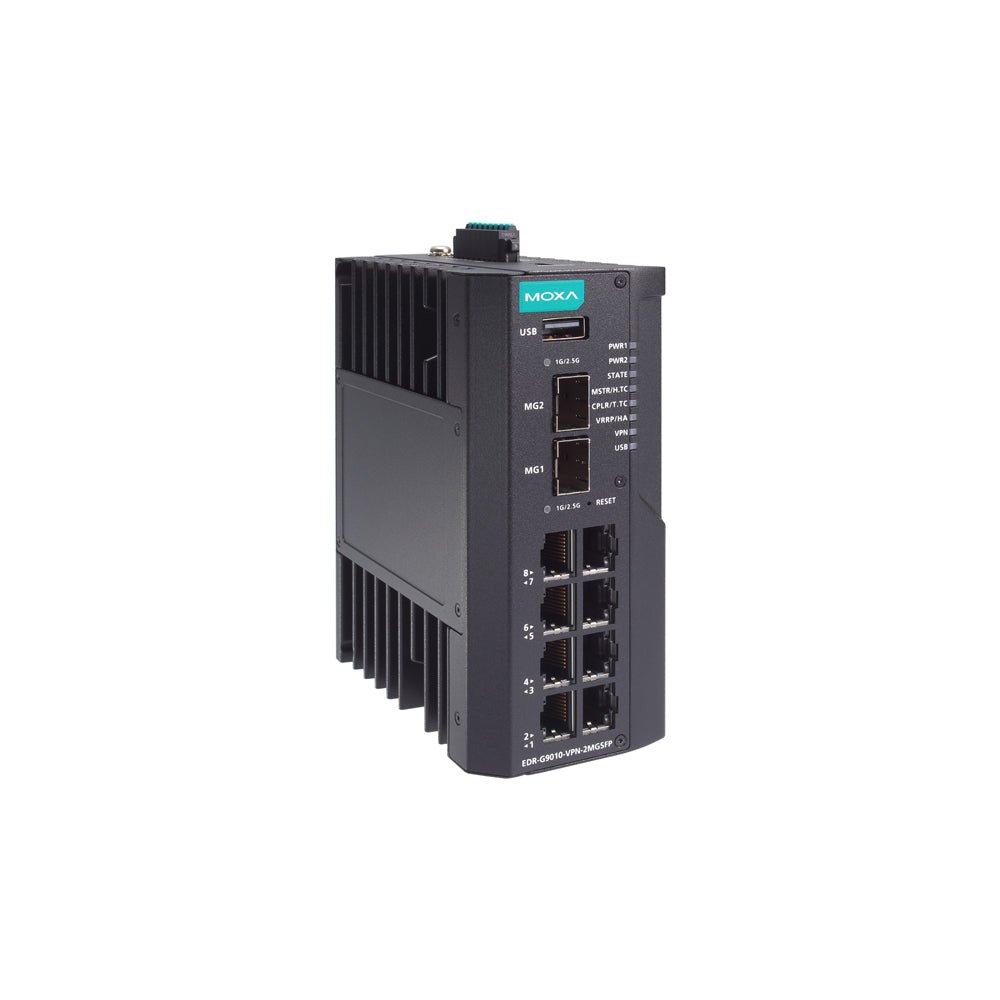 Moxa Secure Router EDR - G9010 - TNS Asia Pacific Pte Ltd