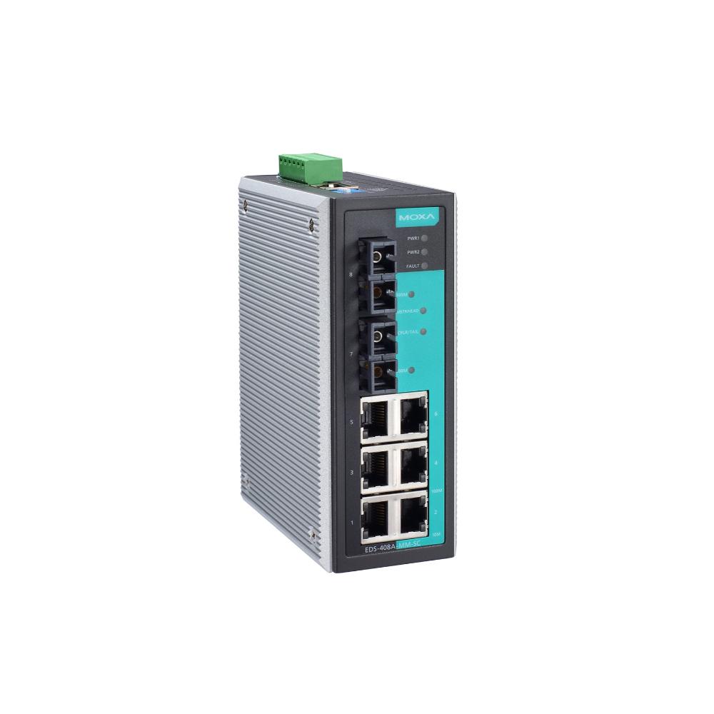Moxa Ethernet Switch EDS 408A Series - TNS Asia Pacific Pte Ltd