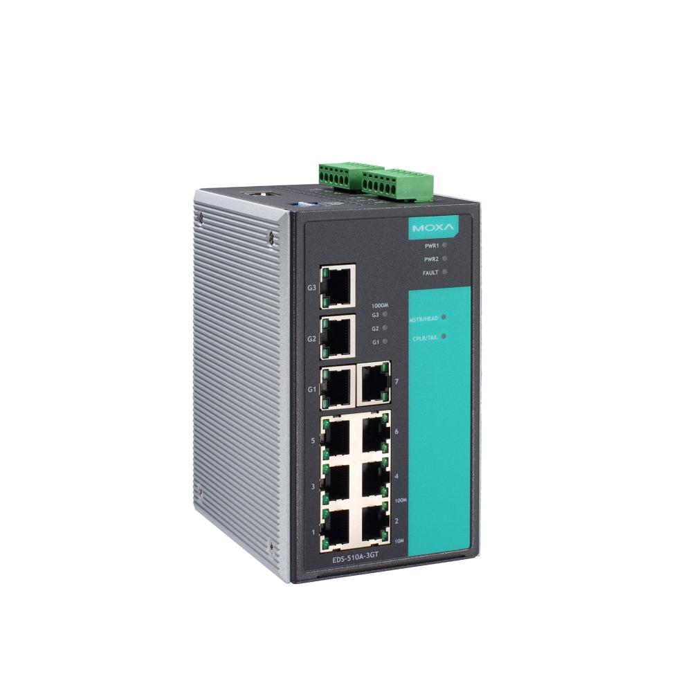 Moxa Ethernet Switch EDS 510A - TNS Asia Pacific Pte Ltd