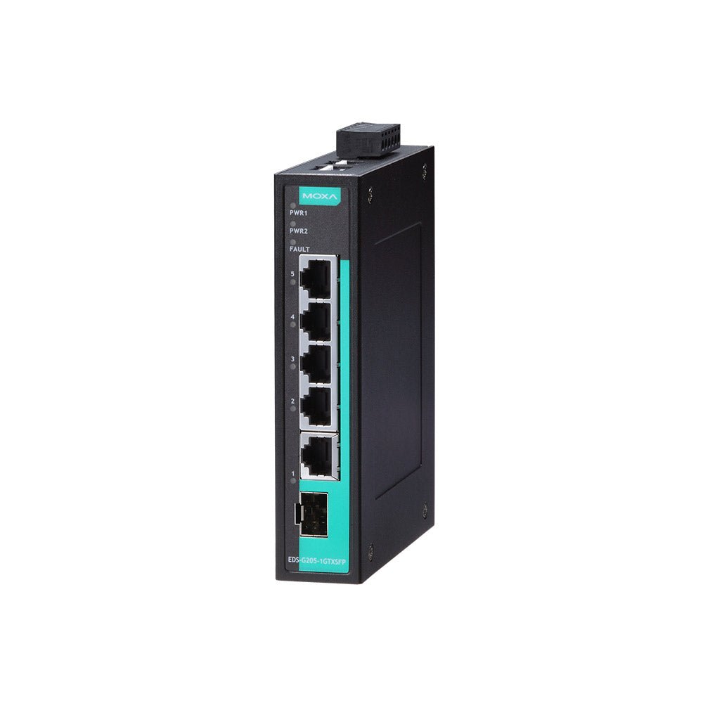 Moxa Ethernet Switch EDS G205 - 1GTXSFP - TNS Asia Pacific Pte Ltd