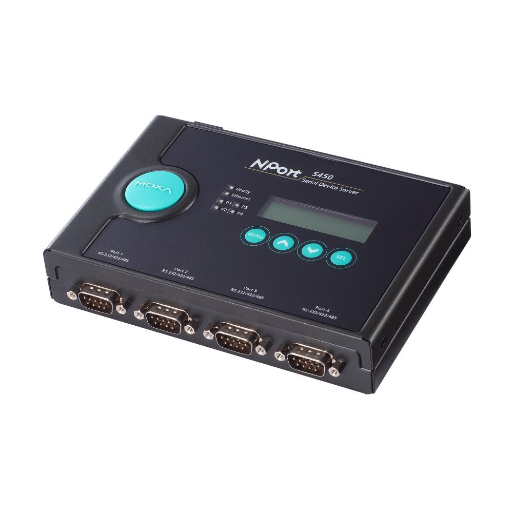 Moxa Device Server NPort 5450 - TNS Asia Pacific Pte Ltd