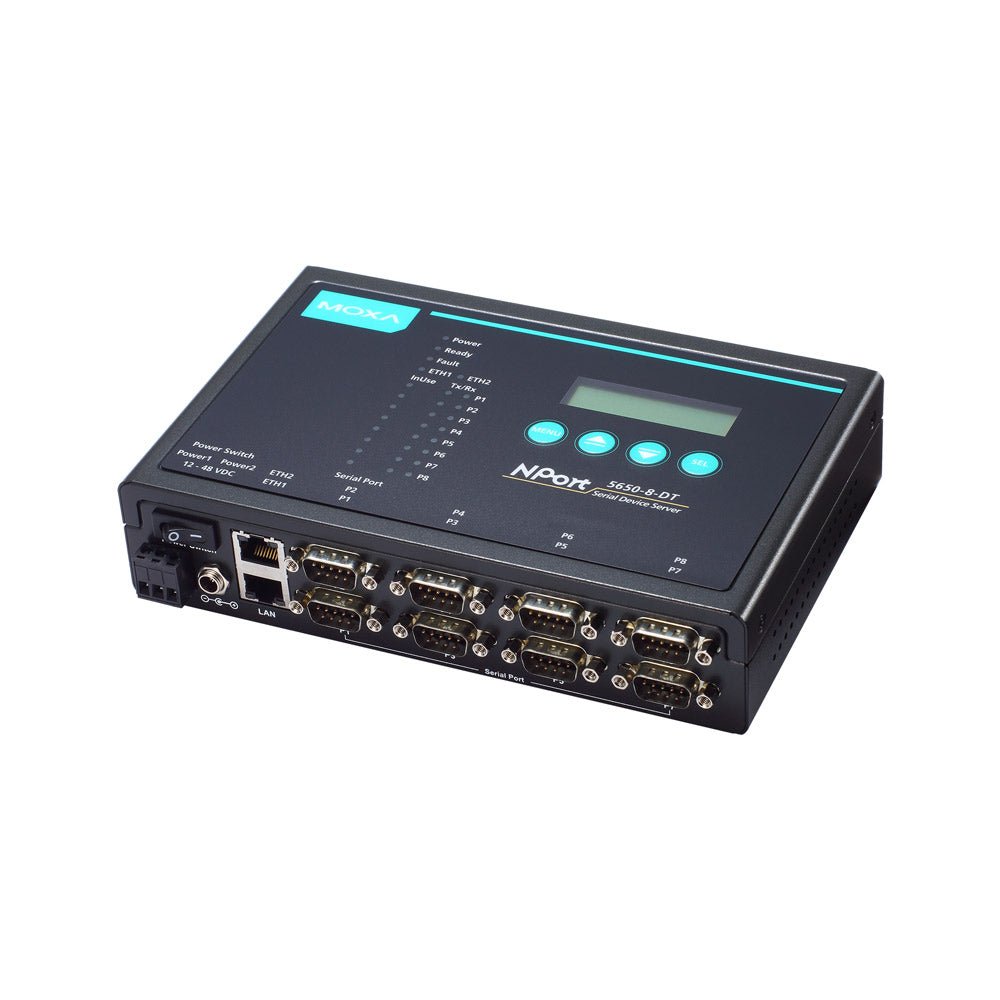 Moxa Device Server NPort 5650 - 8 - DT Desktop - TNS Asia Pacific Pte Ltd