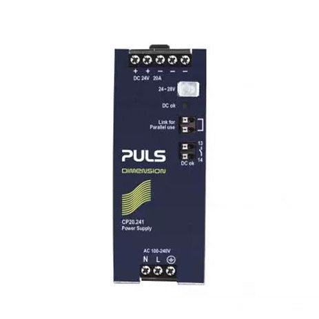 Puls 480W Din - Rail Power Supply CP20.241 - TNS Asia Pacific Pte Ltd