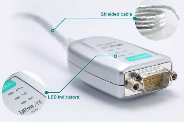 Moxa USB Converter UPort 1110 - TNS Asia Pacific Pte Ltd