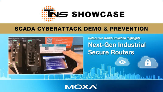 Moxa EDR Secure Router: SCADA Cyberattack Demo & Prevention