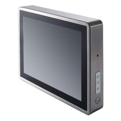 17 inch IP66 Touch Panel Computer Axiomtek GOT817L-511 side view
