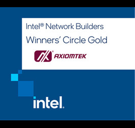 Axiomtek Awarded Gold Partner at 2021 Intel Network Builders Winners’ Circle 